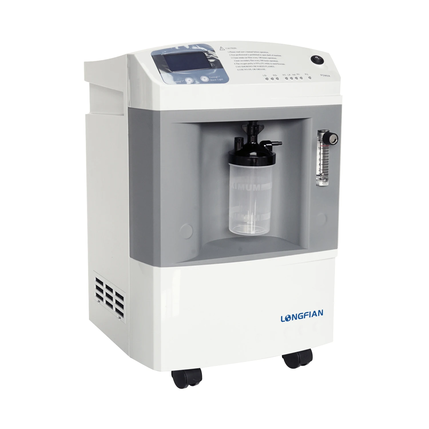 5L 8L 10L Longfian Medical Use Portable Oxygen Concentrator
