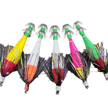 Topline Tackle SJ033 Steel Wire Luminous Submerged Three-Slit Shrimp 120mm 14.3g Carp Bass Jigging Lead Lure – Metal Jig – view 5