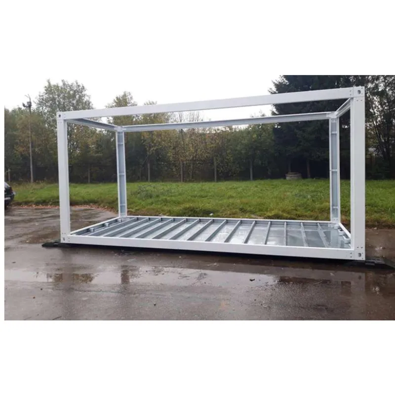 20ft prefab flat pack mobile modular iso shipping container frames