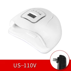 2021 New Quick-drying 150W Dryer Gel nail art lamp UV smart nail finger tool phototherapy machine LED Lamp