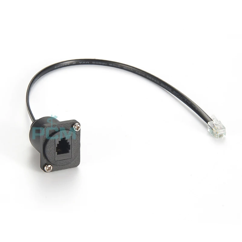 Female Cat3 RJ11 Connector D-type