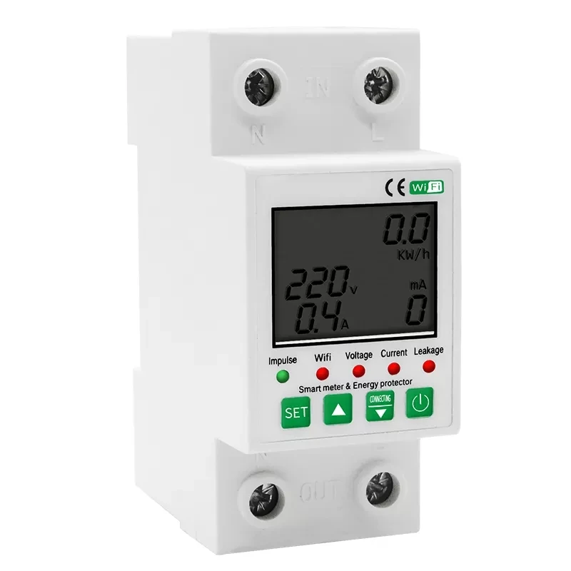 ST181 Digital Clamp Meter DC/AC Current 4000 Counts Multimeter Ammeter Voltage Tester Car Amp Hz Capacitance NCV Ohm Test