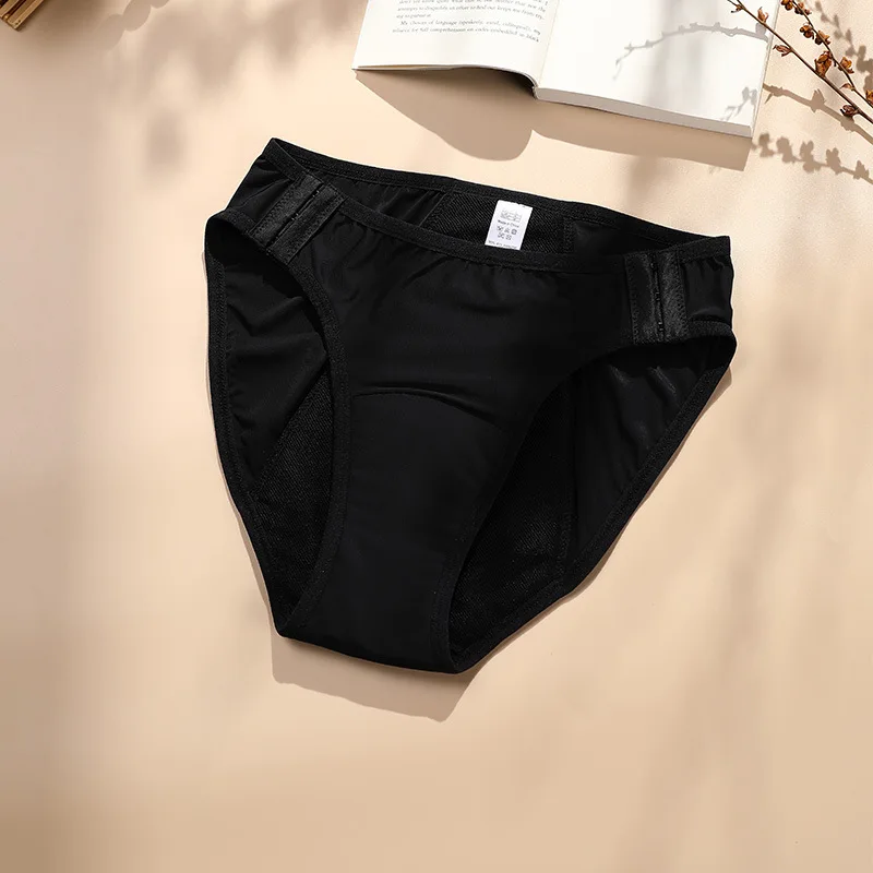 Side-Snap Period Thong back-coverage view
