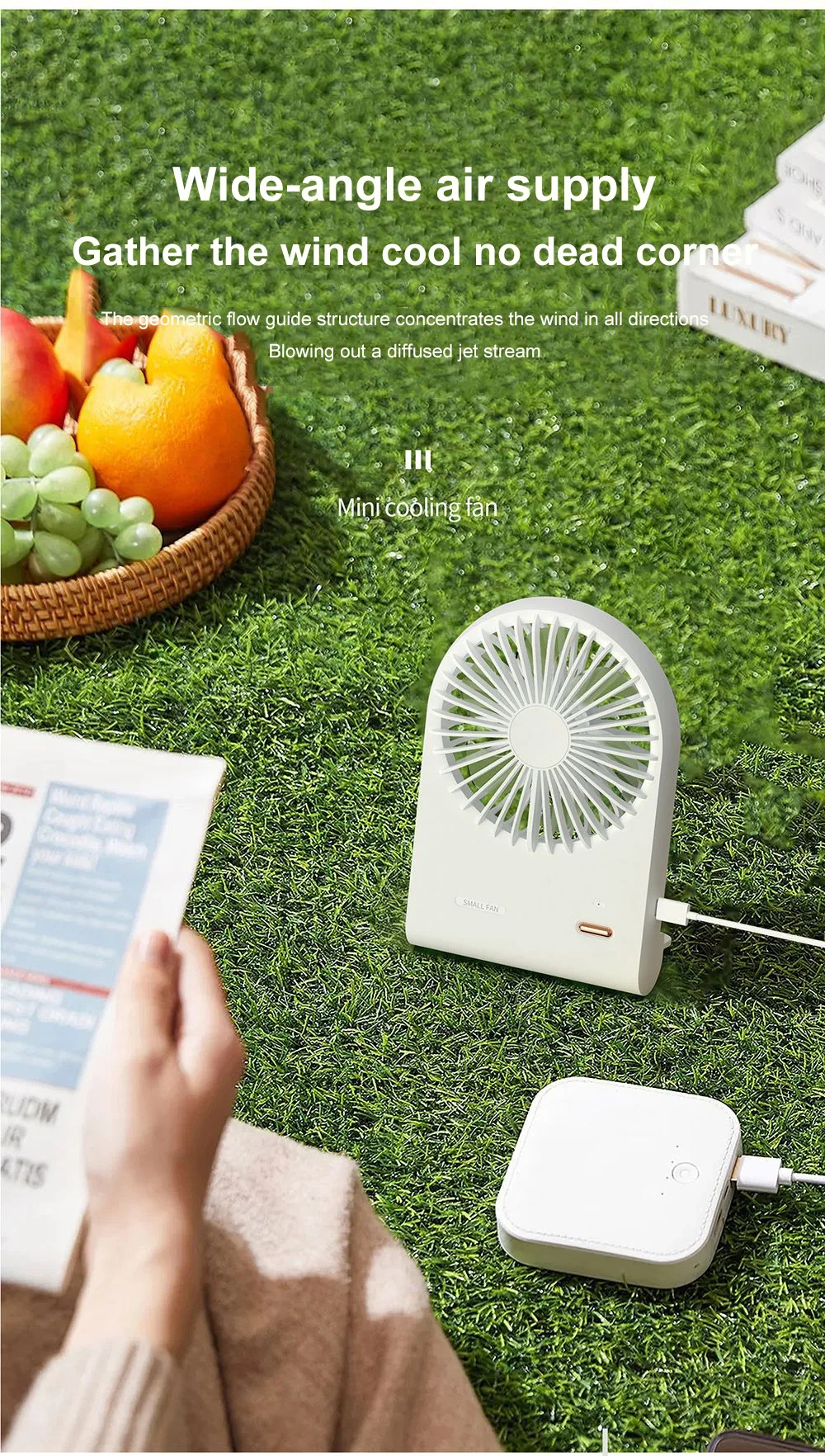 Modern Rave Industrial Standing Fans Car Fans Battery Usb Fan For Home