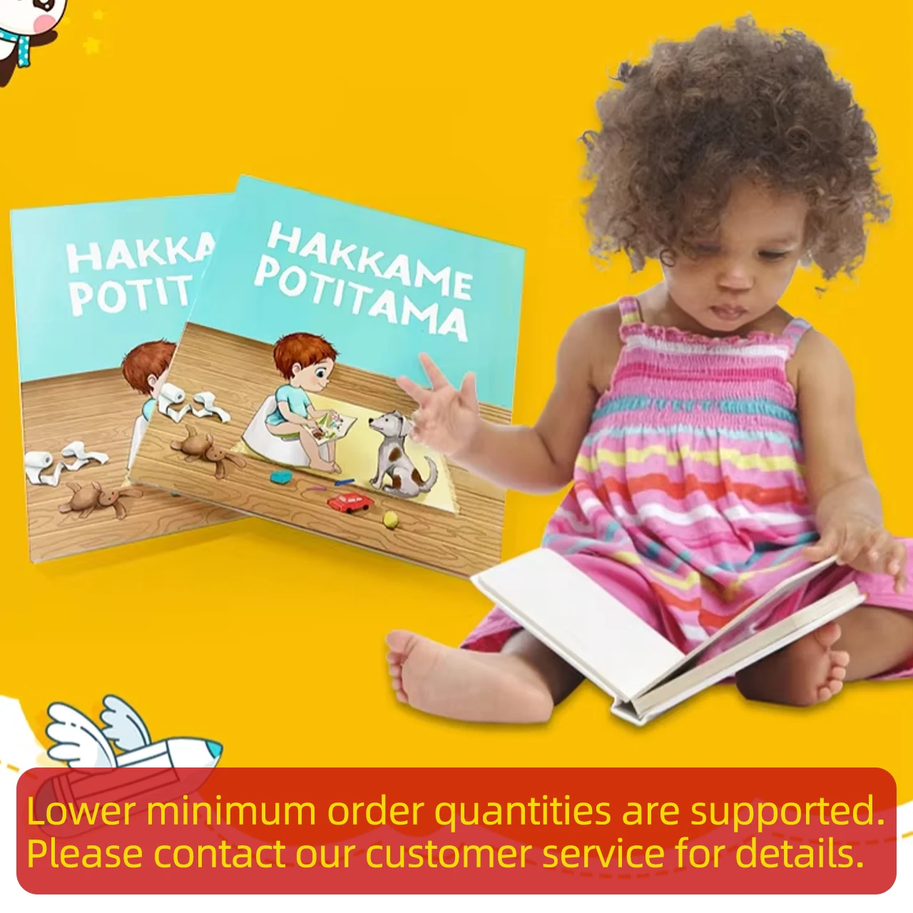 Custom Coloring Hard Cover Book Print Service Libros Baby Child Manga Children Story Hardcover Board Book Printing for Kids