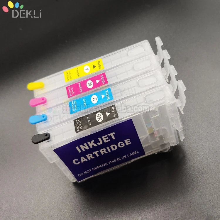 T3591-T3594 Refillable патрон чернил для принтера Epson WF 4725 4730 4720 4740 набора СНПЧ картридж с чипом автоматического