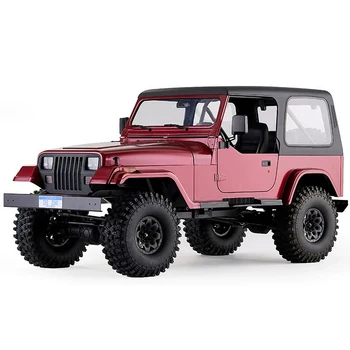 ROCHOBBY FMS 1/10 MASHIGAN クロ crawler 4WD RCカー LEDライト付き