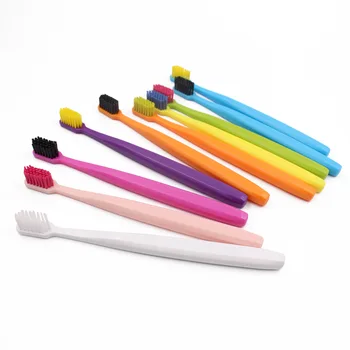 Custom 100% Natural Biodegradable BPA Free Eco Friendly Soft Brislte Pla Toothbrush