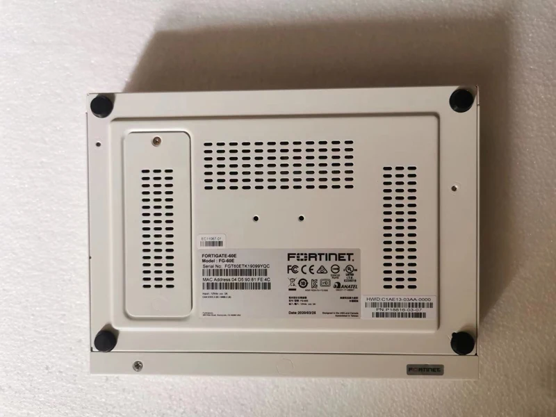 Fortinet FG-60D 中古ファイアウォール 中古品 FortiGate セキュリティ