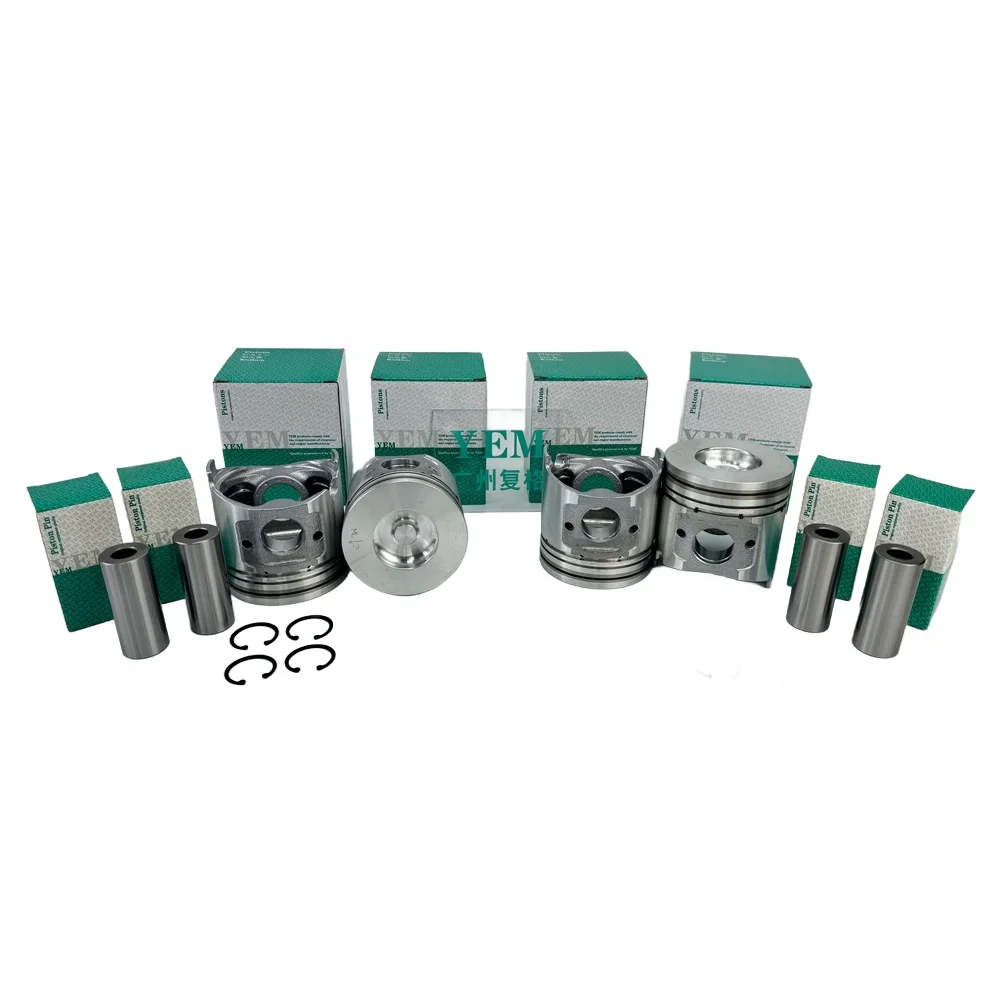 Excellent Quality Piston Kit 4JJ1 4JK1 4JX1 4KH1 Mahlae Piston for Isuzu Engine Repair Kit