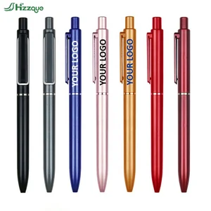 Custom Logo 0.5mm Gel Pen with Black Ink Novelty Promotional Ballpoint for Advertising Plastic Pen Body for Pen Gifts