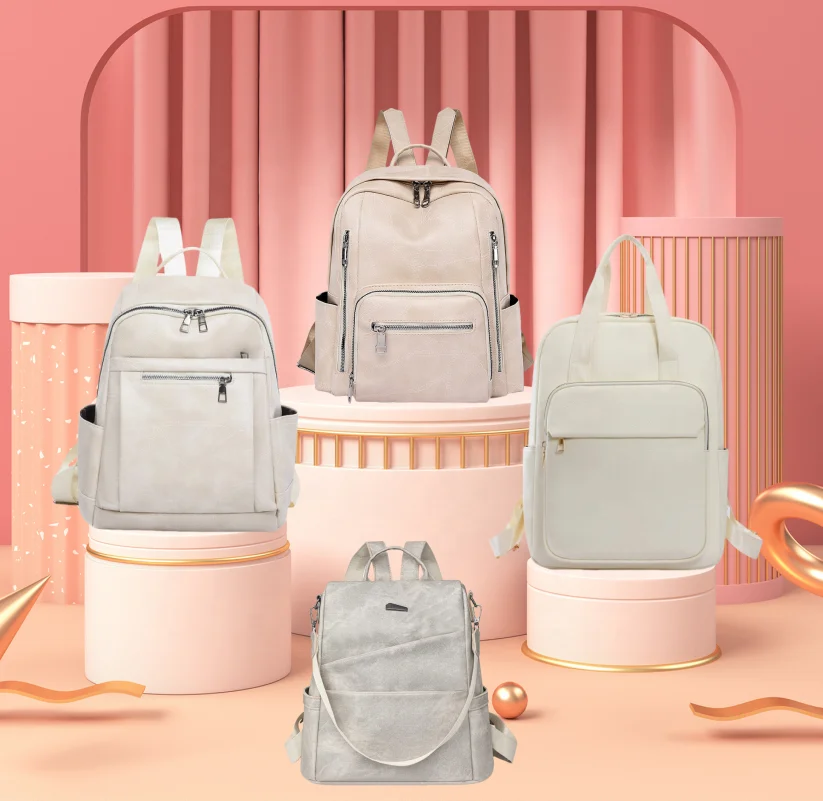Fashionable and versatile schoolbag School Backpack, Mini Backpack Ins Cute OL Commuting Small  main image 4