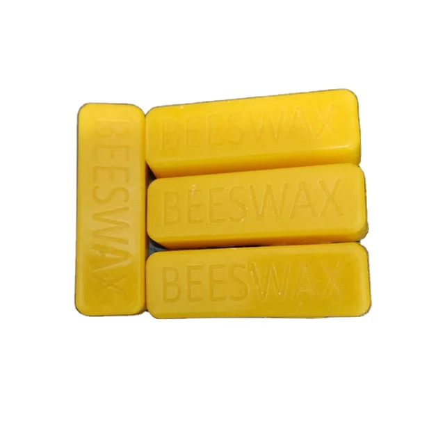 DIY lipstick makeup candle raw material block yellow beeswax chunk