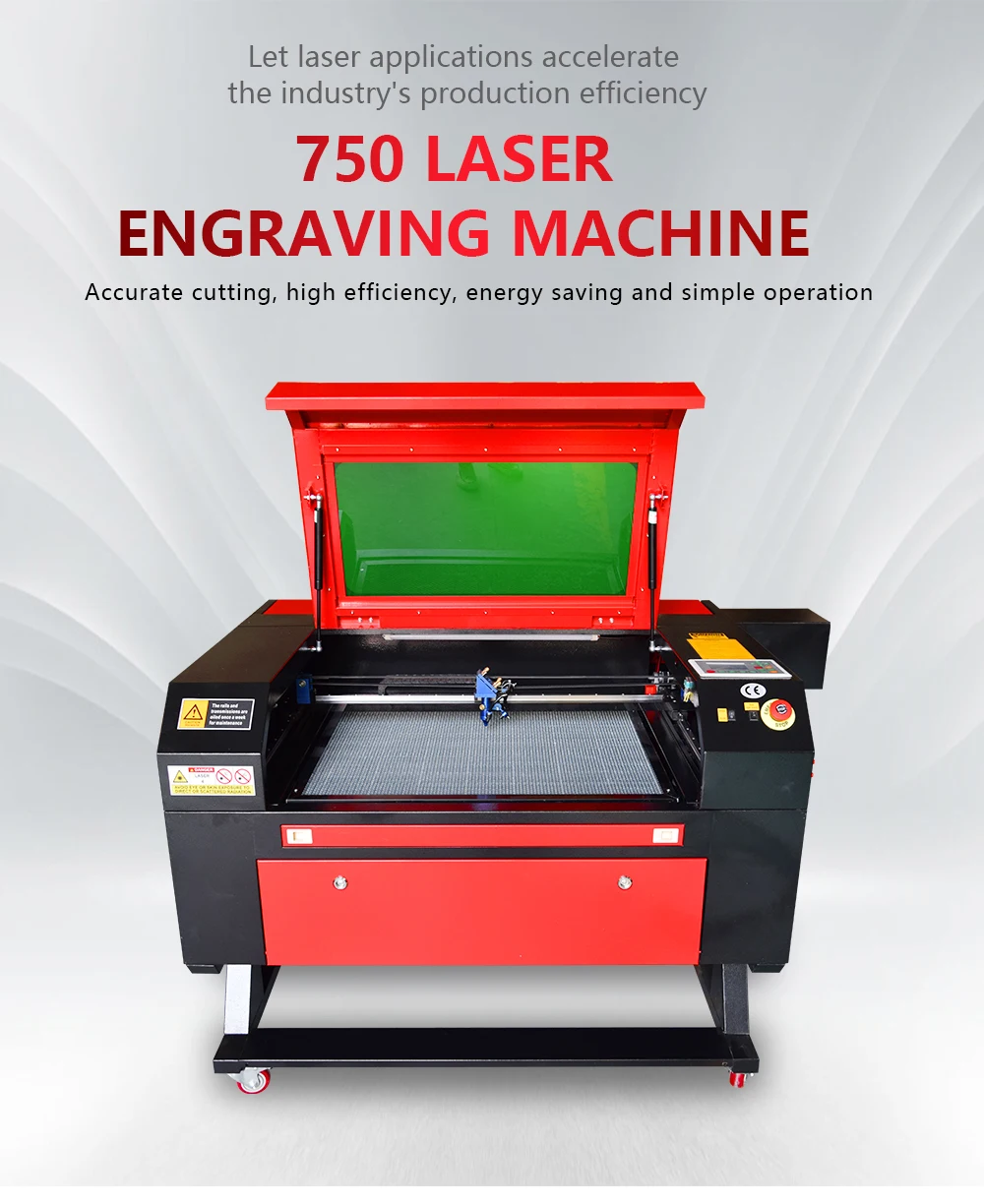 Kh 7050 Working Area Co2 Laser Engraver And Cutting Machines 700 500mm