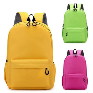 Custom Casual Teenager Student Children Bookbags Kids Backpack School Bags for Girls Boys