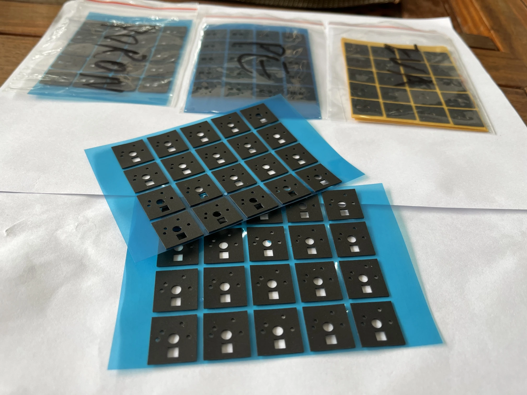 Structure Compatible Repair PORON Foam Switch Film for Mechanical Keyboard