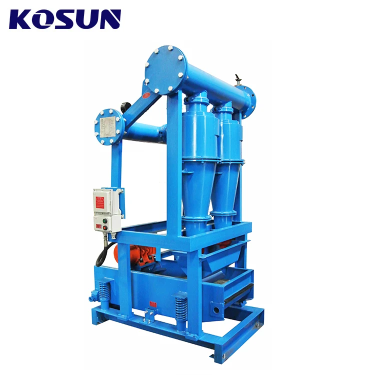 KOSUN Desander for HDD Mud and Bentonite Recycling