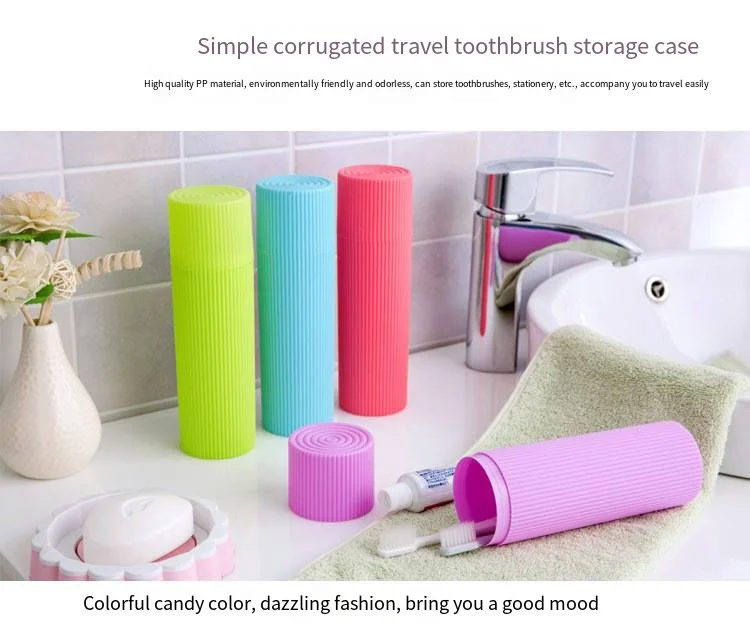 New home gold-plated gargle set for couples convenient travel toothbrush case toothpaste storage business trip toiletry set factory