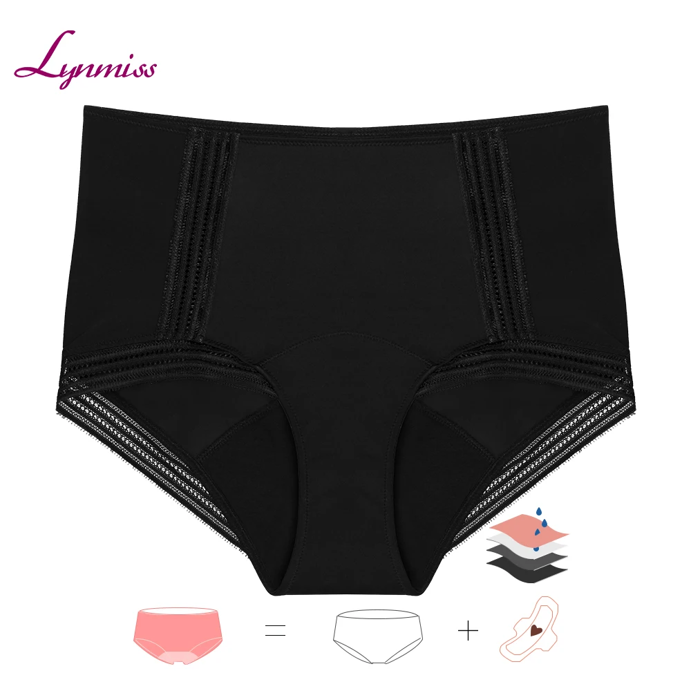 Lynmiss Leakproof Period Panties Heavy Flow For Teens Women Organic