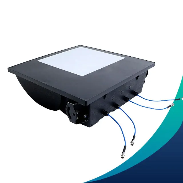 4-Port Dual-Band High-Rise Building Antenna with Wide Vertical Coverage for 2G/3G/4G/5G