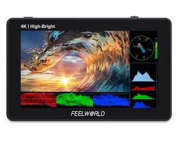 FEELWORLD F6 PLUSX 5.5 Inch High Bright 1600nit Touch Screen Field Monitor for DSLR Camera