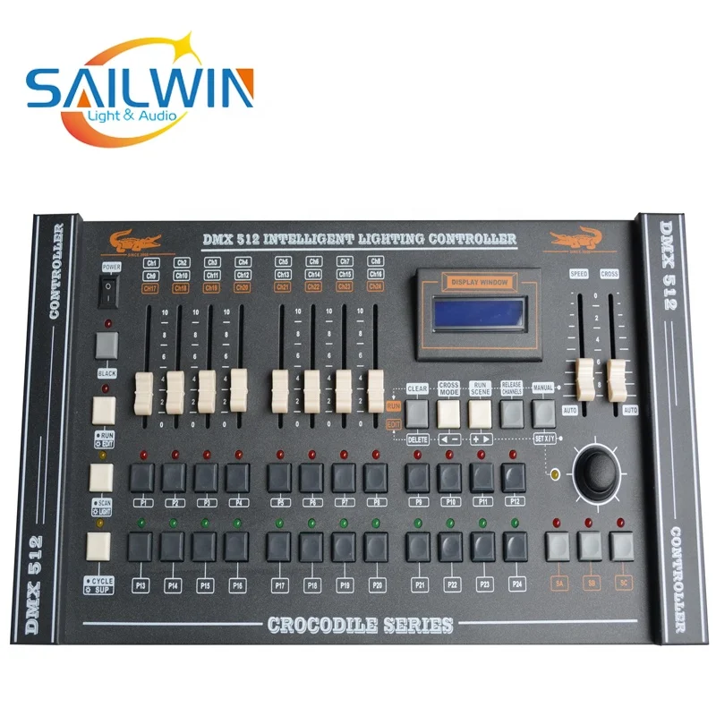 Crocodile 2024 DMX Controller 504 Channels Light DMX Controller