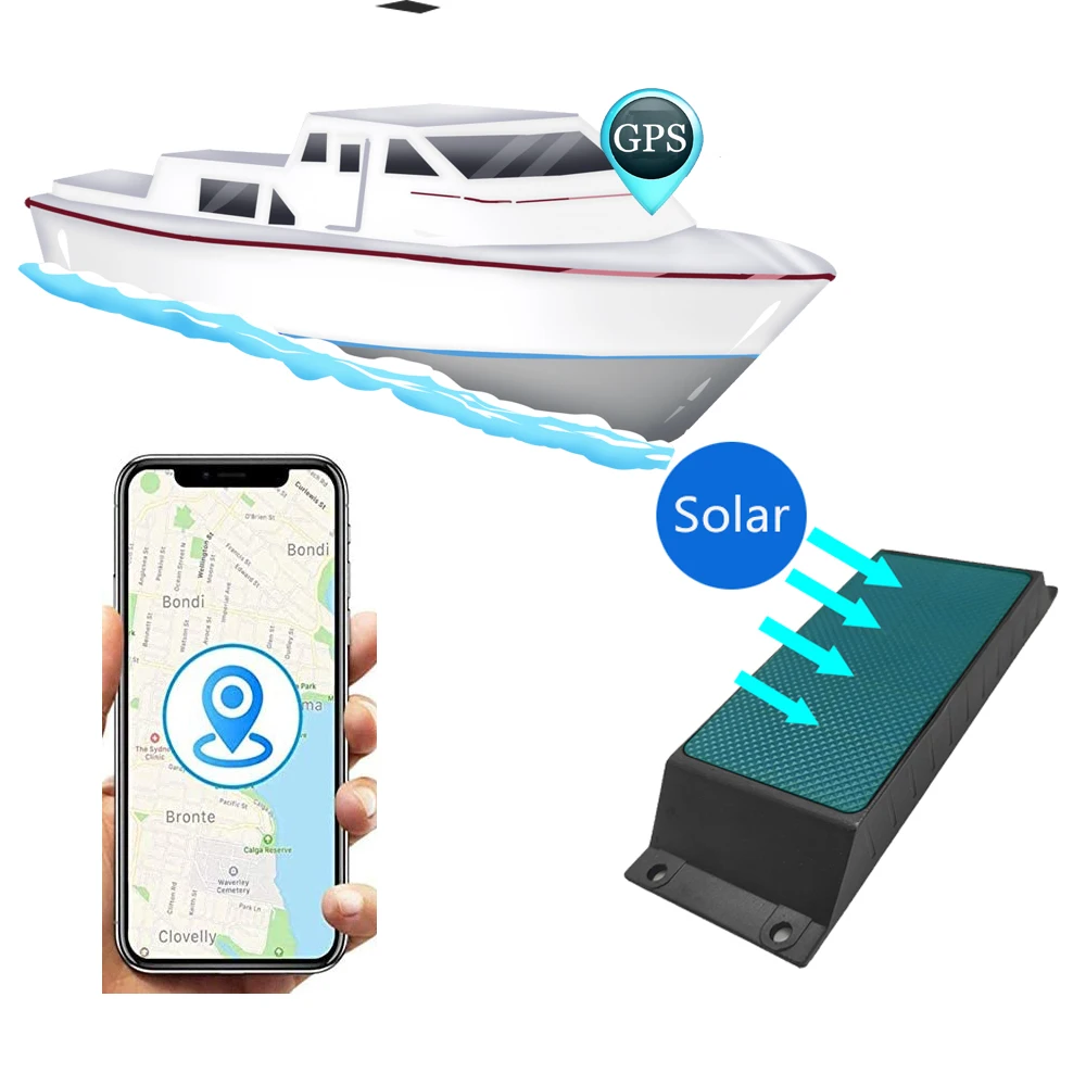 Source 10000mah rechargeable 5 years 2G solar tracking device ship boat yacht tracking boat gps tracker on m.alibaba.com