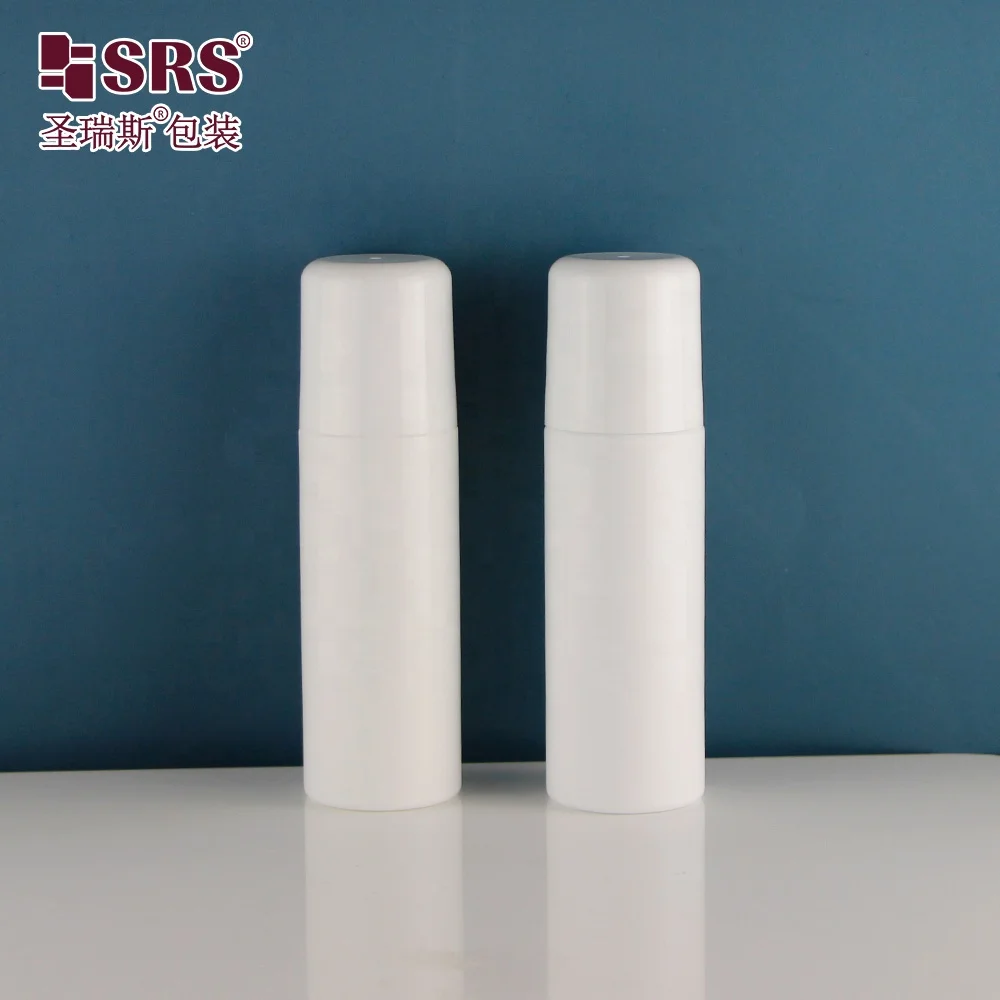 90ml 3oz Empty Roller Ball Deodorant Roll on Bottle Custom Pain Relief Gel Applicator Container