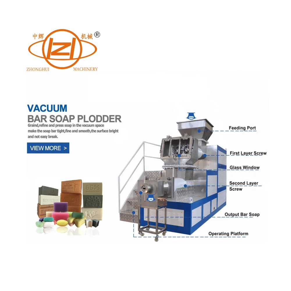 Small Mini Soap Making Machine Laundry Soap Production Line