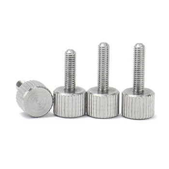 Best Selling 80mm Thumb Head Screw 25mm M5 Thumb Screw M4 Partially ...