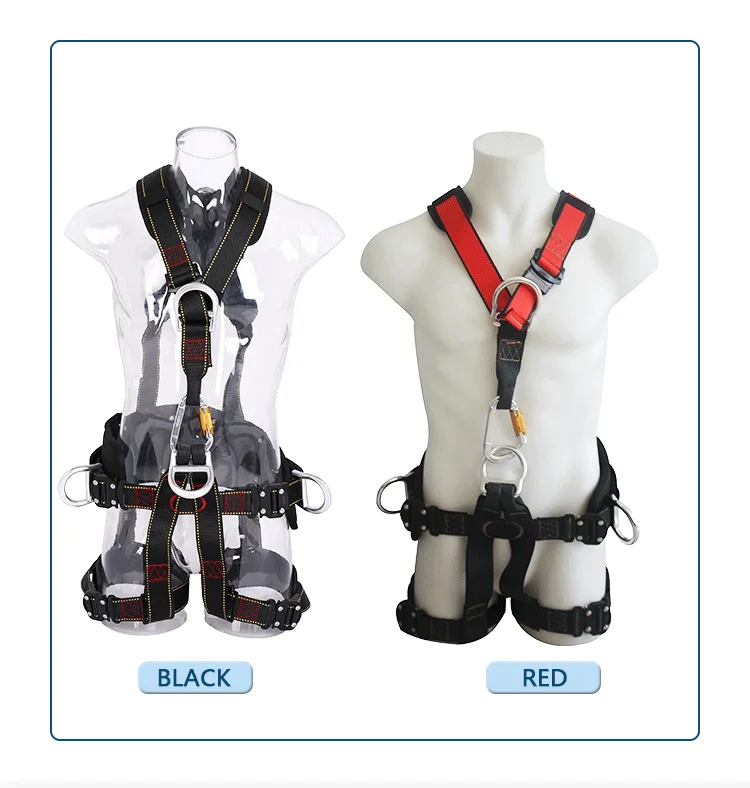 Ce Certification Construction Safety Harnesses With Safety Lanyards