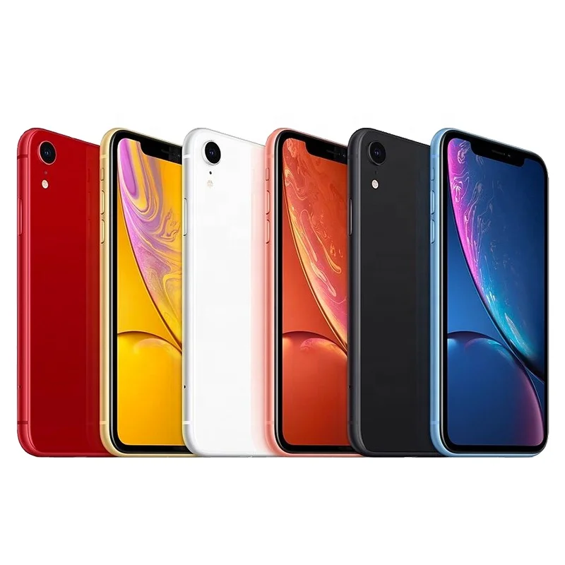 For iphone Xr Neuf 128 Go D'origine Used Mobile Phones Des for Iphones X Xr Xs Xsmax 7 8 Plus Cellphone Wholesale 5g Smartphone