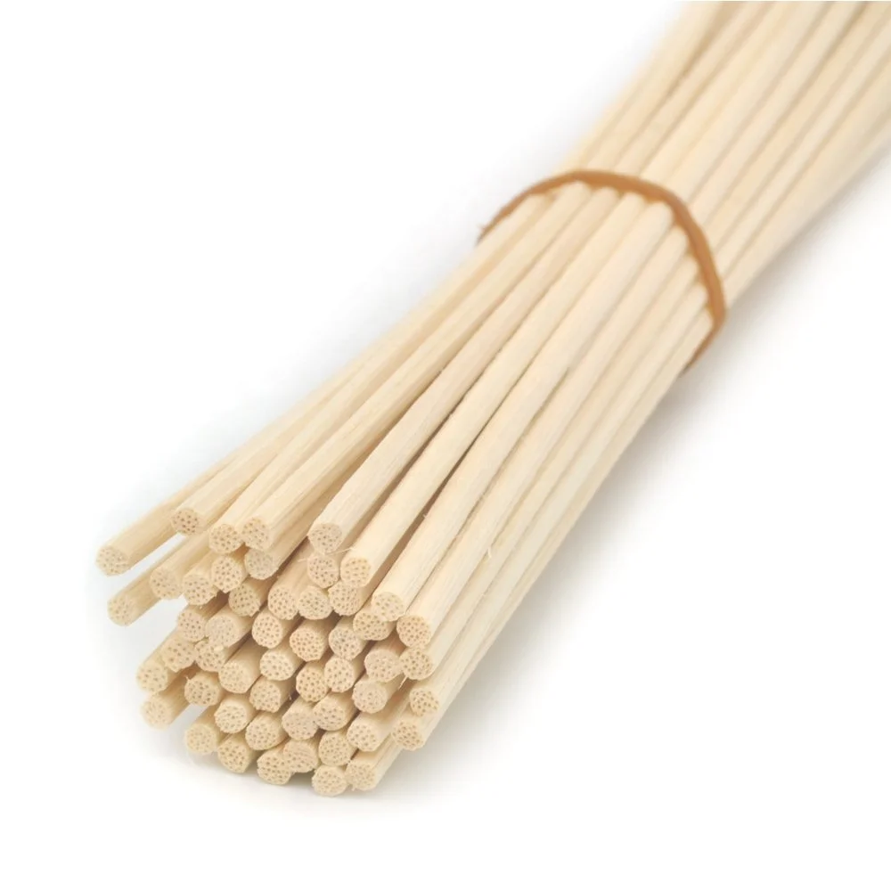 Rattan Stick Factory Sales Custom Size Free Sample Natural Decoration Wood Reed Diffuser Rattan Stick
