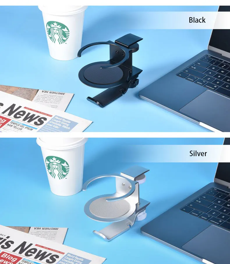 Universal Cup Holder Office Drink Holder For Desk,Fits Most Cups Home