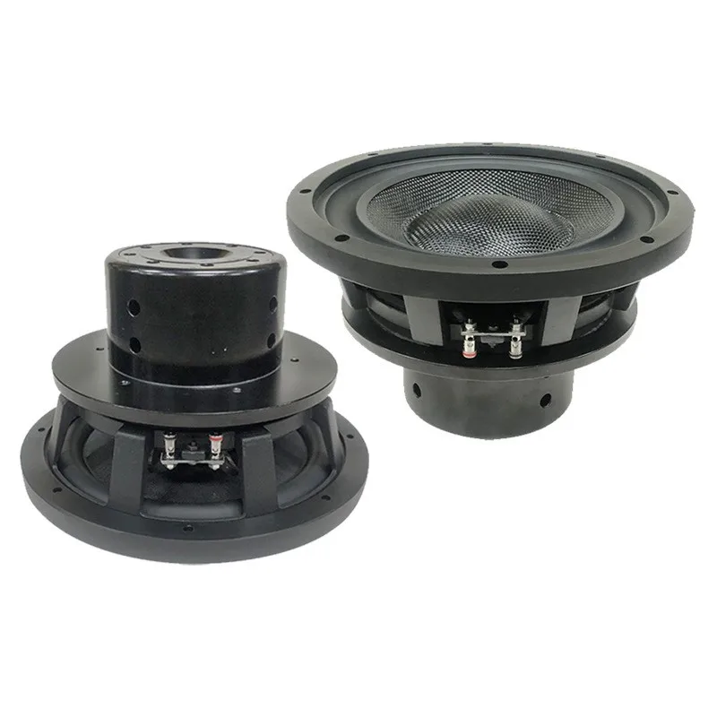 8-Inch Neodymium Magnet Car Subwoofer 1000W Dual Coil 500W RMS Power Subwoofer for Car Racing