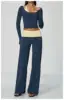 Haut + Pantalon Jaune Marine