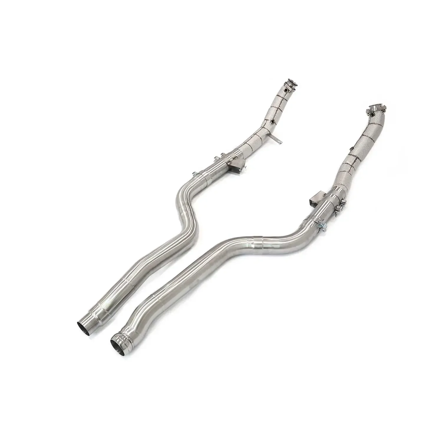 CSZ for Mercedes-Benz CLS550 W218 Biturbo M278 4.7T 2012-2018 Free Flow Exhaust Downpipe Straight Pipe