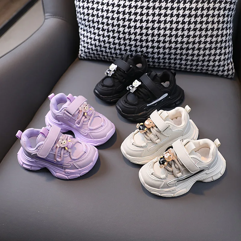 Baby Fashion New Thick Soled Chunky Sneaker Children's Bear Accessories ...