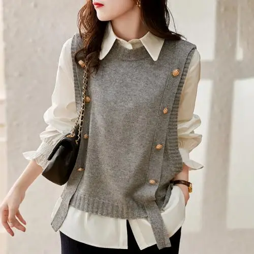 Women's Sleeveless Sweaters