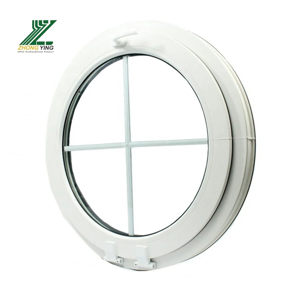 Upvc Pvc  Windows Doors Profile High Impact Indoor Conch Modern Glass Wpc Sale Half  Designs Folding Door Window