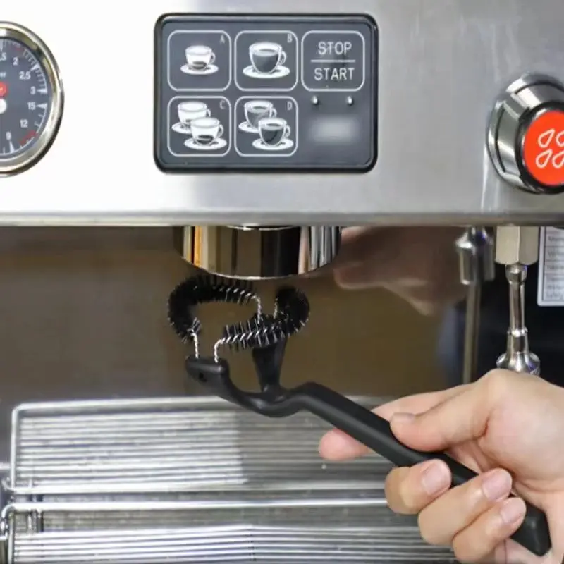 51/58mm Coffee Machine Cleaning Brush Coffee Maker Espresso