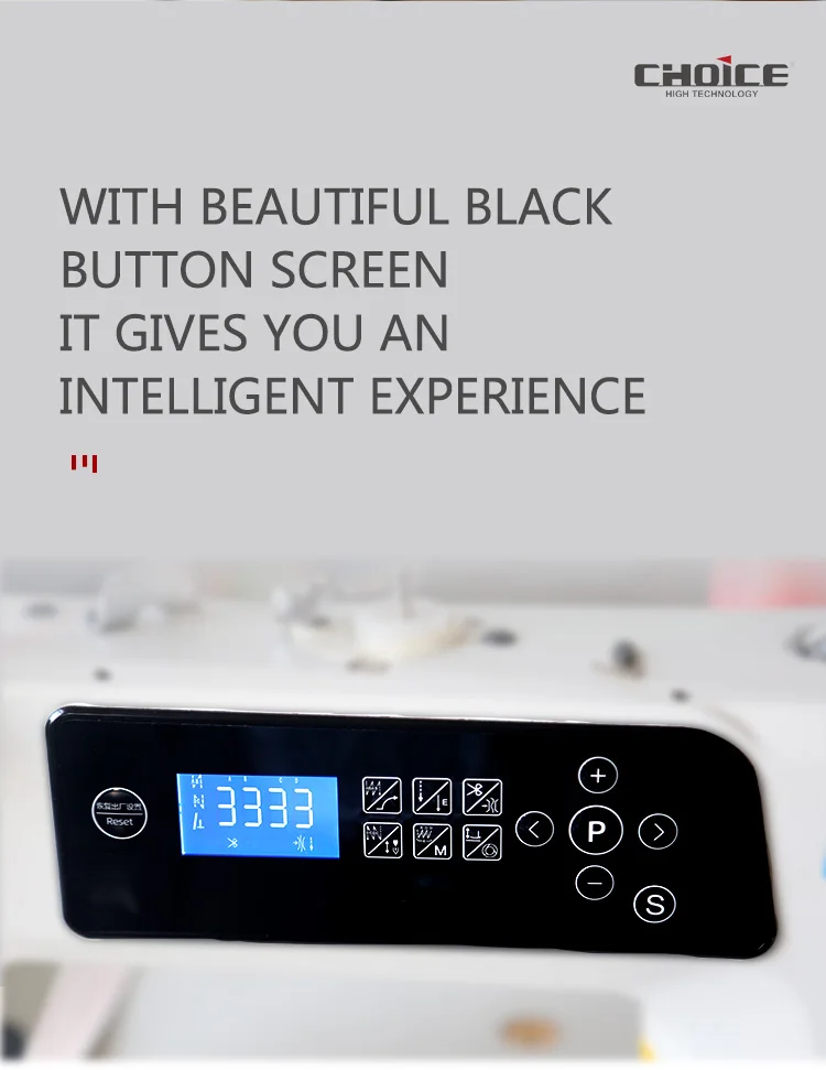 Choice R6S Shirt Single Needle Computerized Lockstitch Sewing Machine Full Function Industrial Sewing Machine