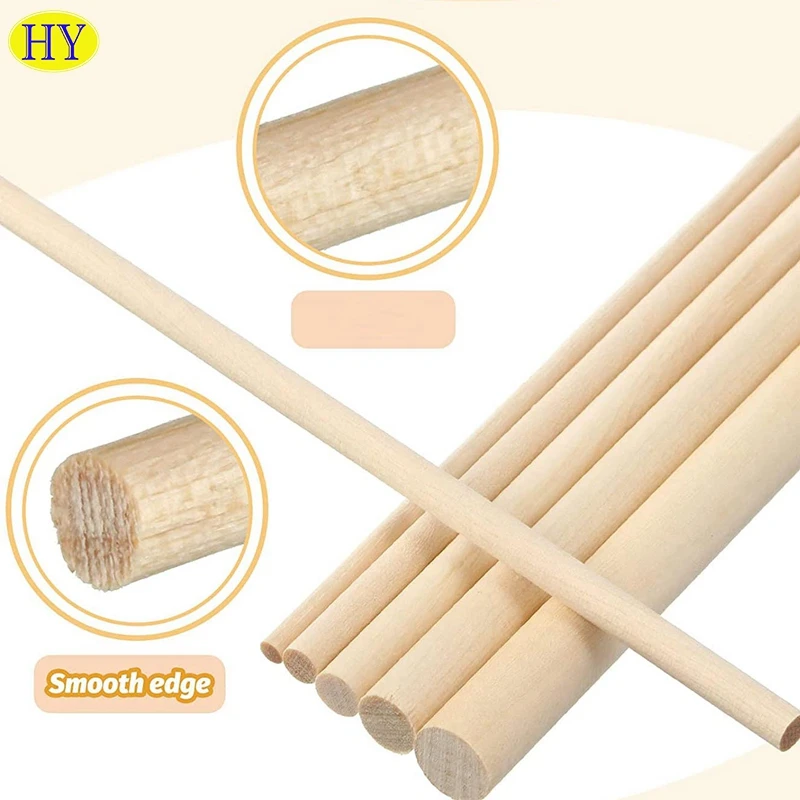 Small Dark Brown Color Or Unfinished Wood Or Bamboo 0.9x30cm Custom