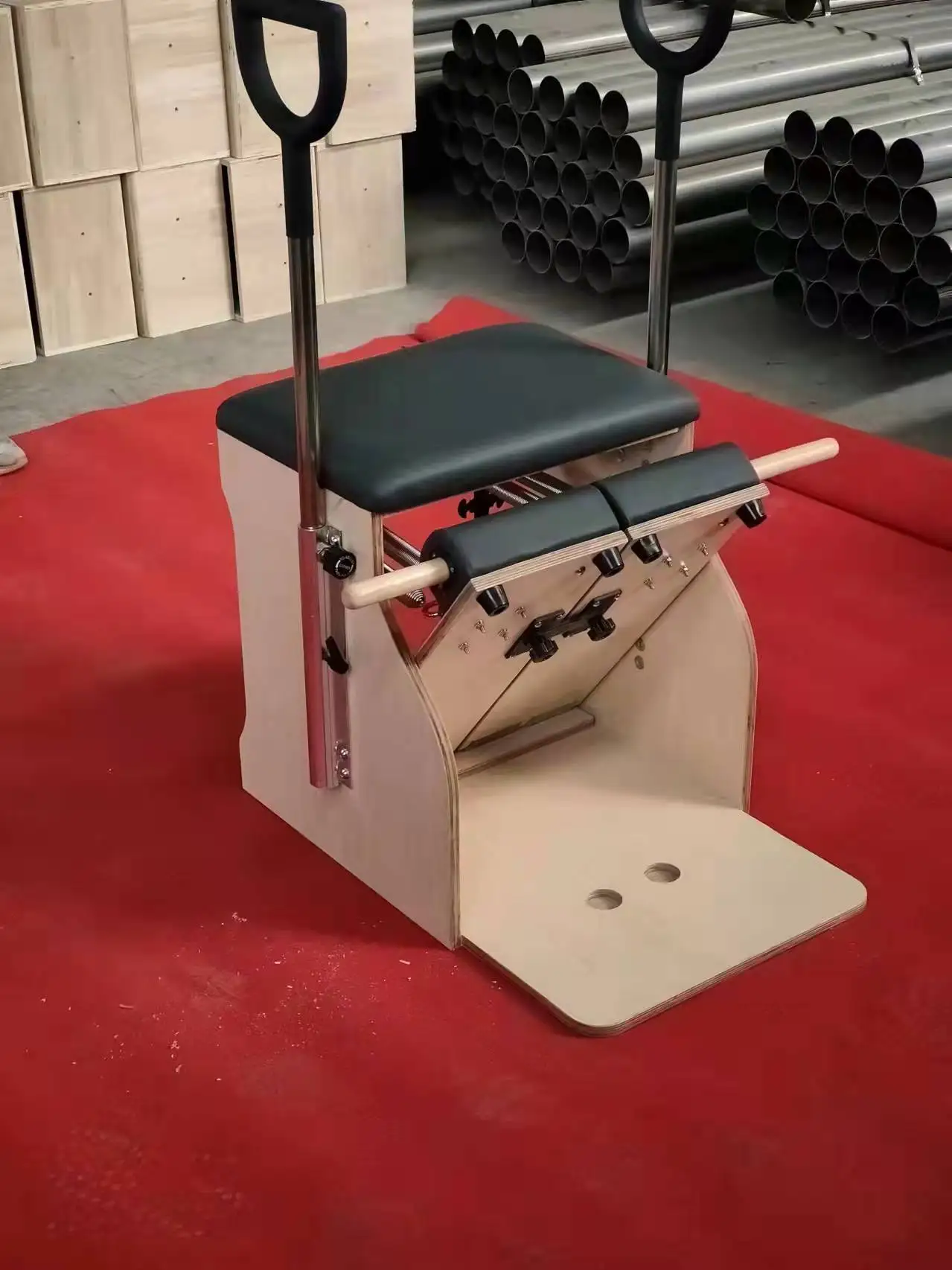 High Quality With Folding Pilates Reformer Machine Of Aluminium