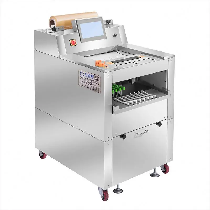 TEBAK Small Plastic Wrap Packing Machine Multifunctional Miniature Preservation Film Wrapping Equipment