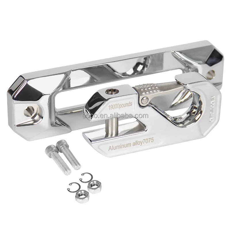 Jdm Towing Hook Electric Winch 4x4 Aluminium Stainless Steel Auto Real