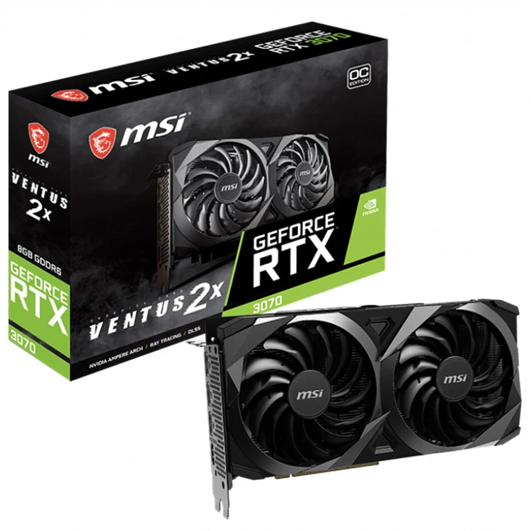 MSI GeForce RTX 3070 GAMING X TRIO 8GB GDDR6 Graphics Card