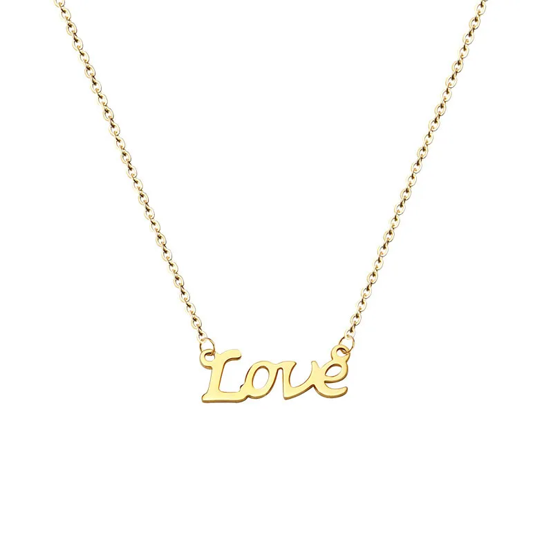 Shop Sydney Evan 14k Gold & Diamond Daisy Love Script Necklace