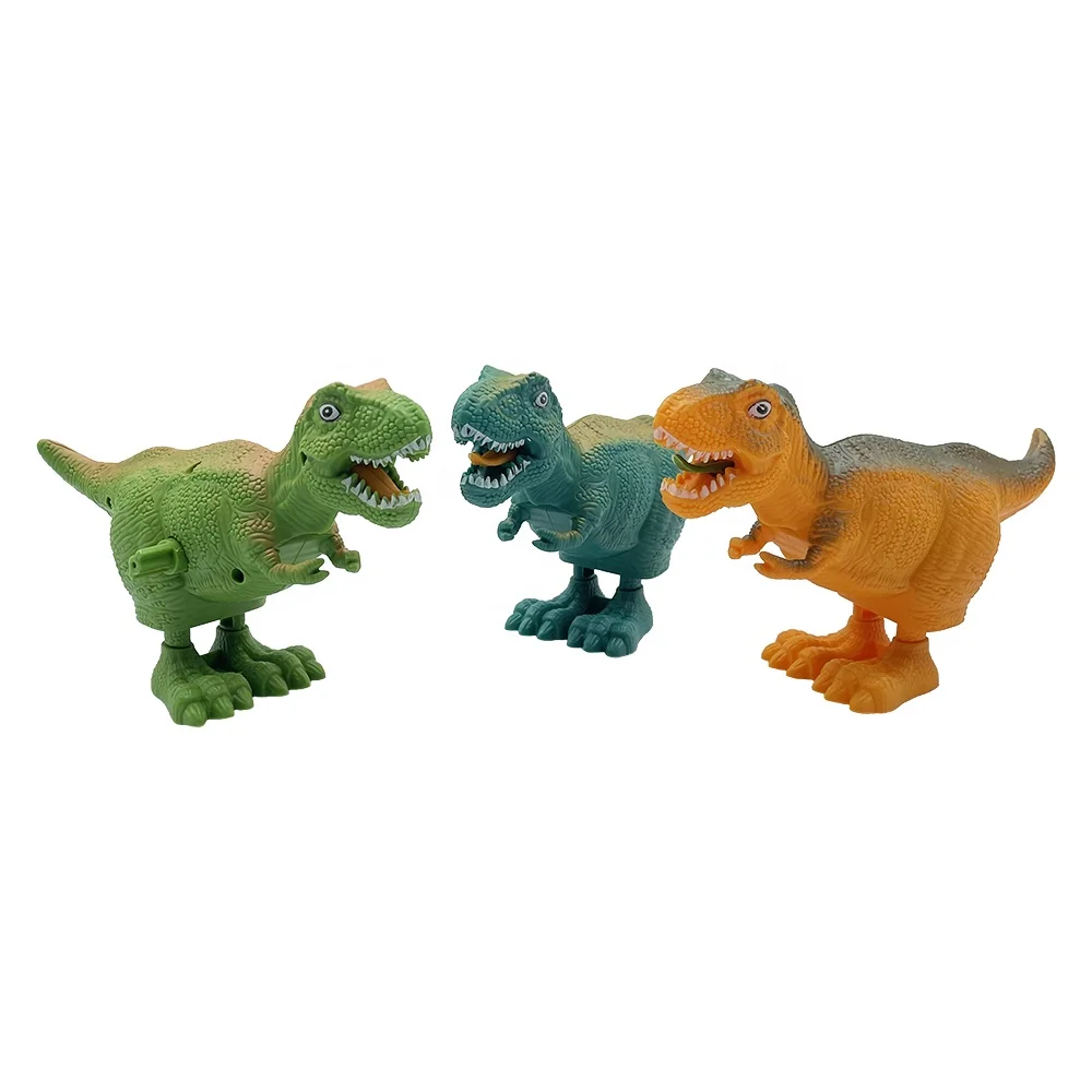 Source New arrival clockwork toys jumping dinosaur children tyrannosaurus  toys with candy for kids on m.