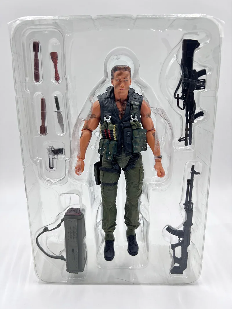 NECA Commando John Matrix Schwarzenegger Movable Assemble Action Figure PVC  Model Figurine Toy| Alibaba.com